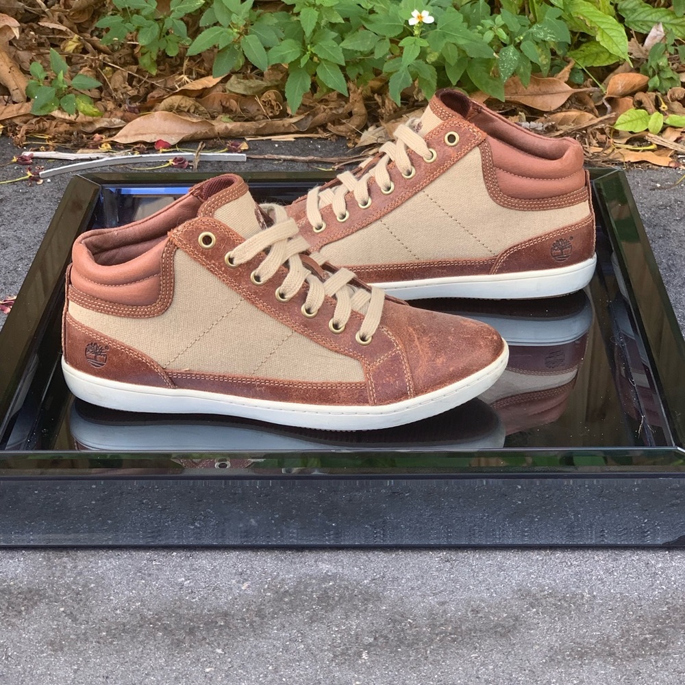 Women’s Timberland Ortholite Leather Snickers
